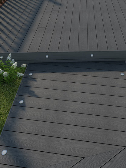 Argento Gris Composite Decking - 3.66m