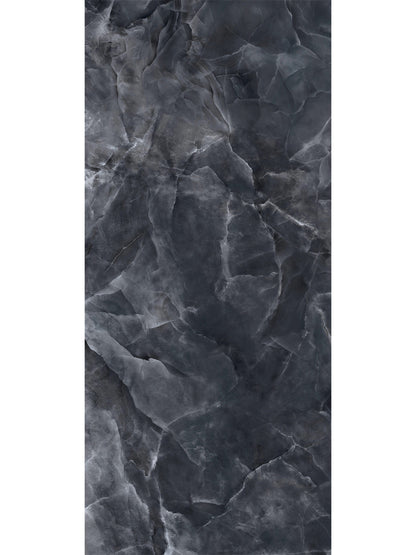 Nero Onyx Polished Porcelain Tile - 1200x600mm