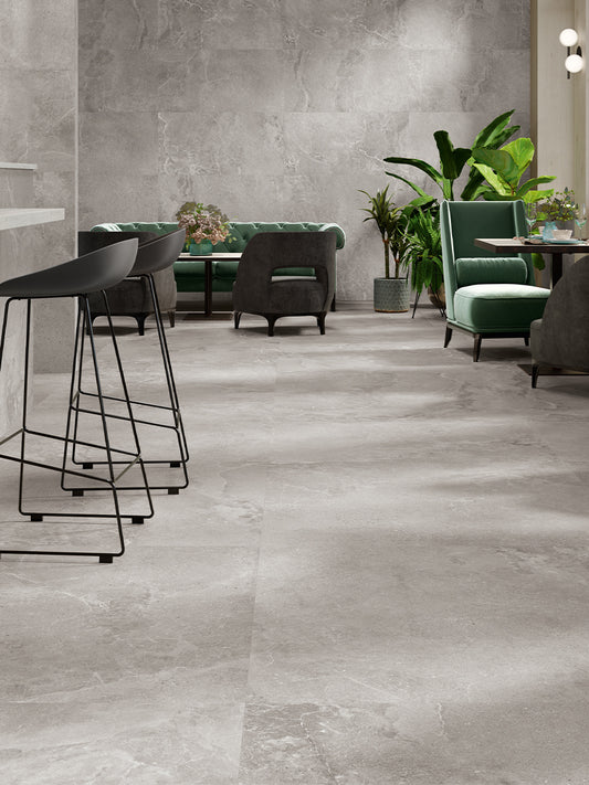 Ash Luxe Porcelain Tile - 1200x1200mm