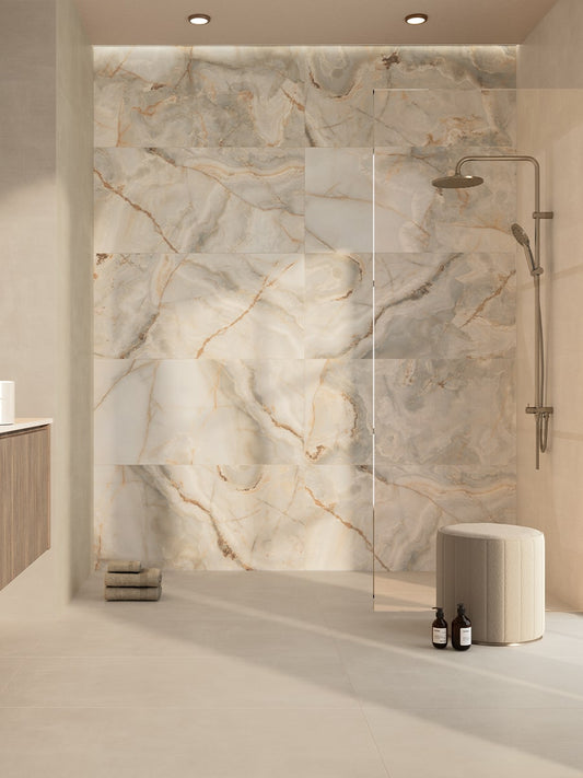 Sky Dew Matt Porcelain Tile - 1200x600mm