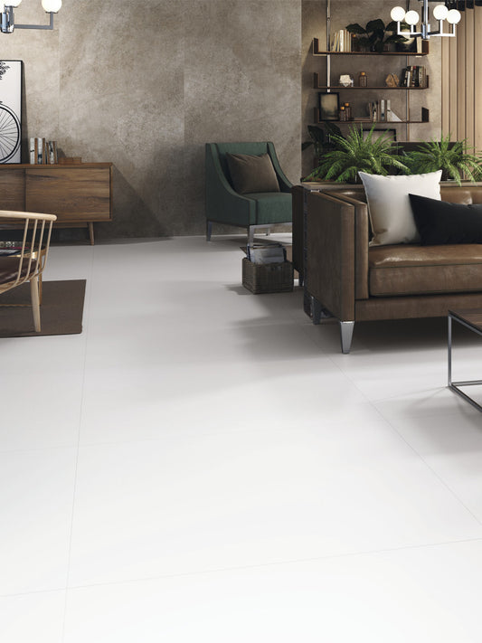 Premier White Polished Tile - 1200x1200mm